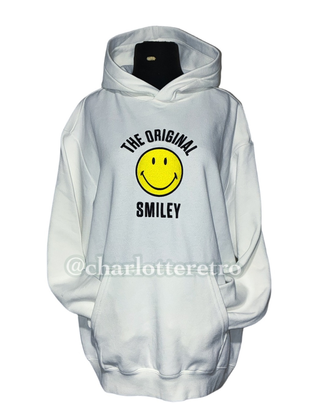 Smiley x H&M • STAY SMILEY Pullover Hoodie